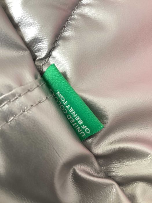 Mochila BENETTON Silver (30 x 46 x 14 cm)