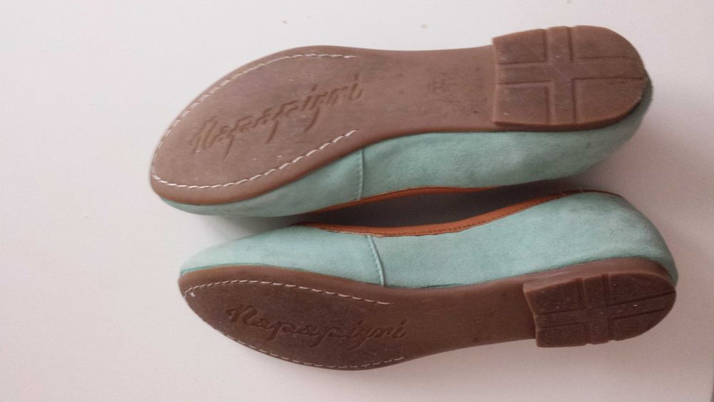 Baleriny niebieskie turkusowe miętowe 36 Napapijri