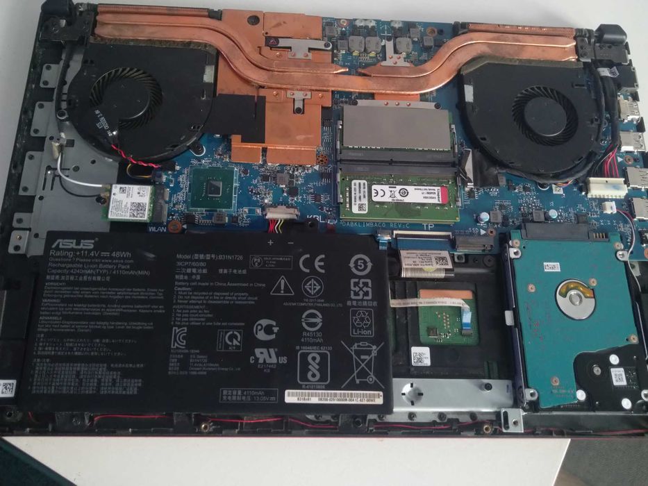 asus fx504gd  i7 1060