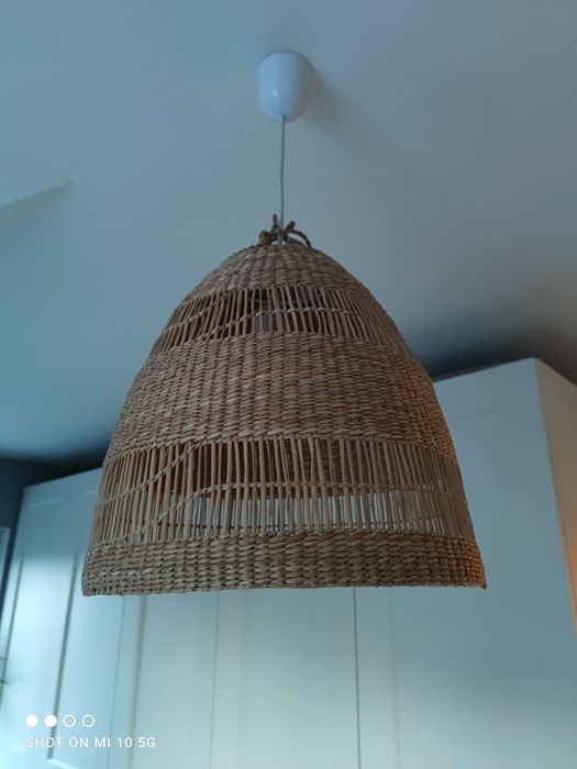 Lampa wisząca wiklinowa Ikea