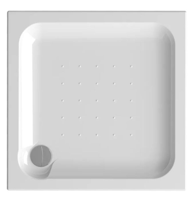 Base de duche com cabine de duche 80x80