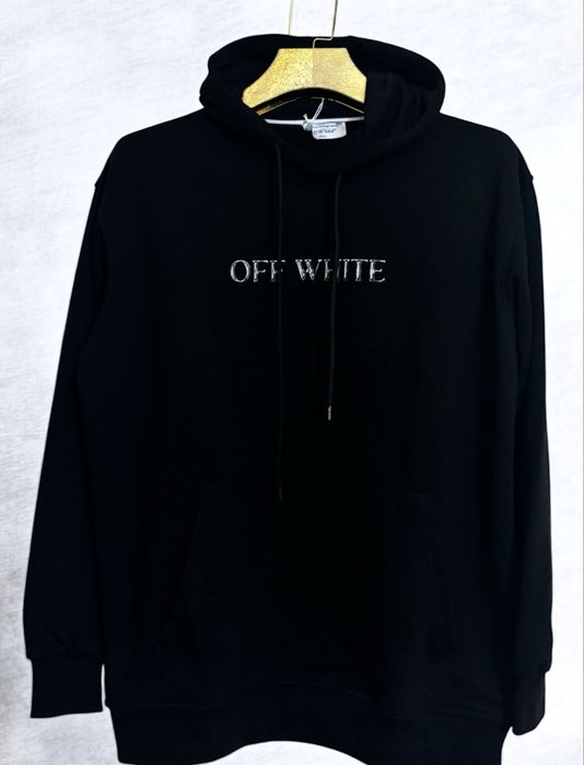 Bluza off-white 2XL z kapturem