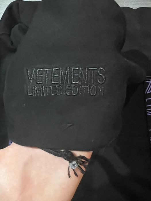 Худи Vetements Vital Existence