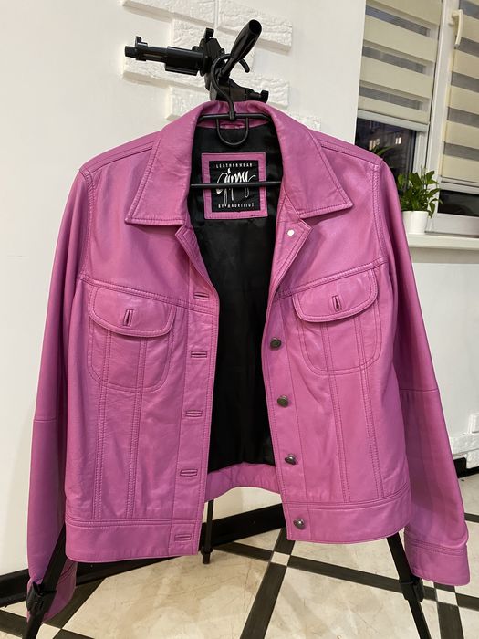 Шкіряний піджак, розмір М