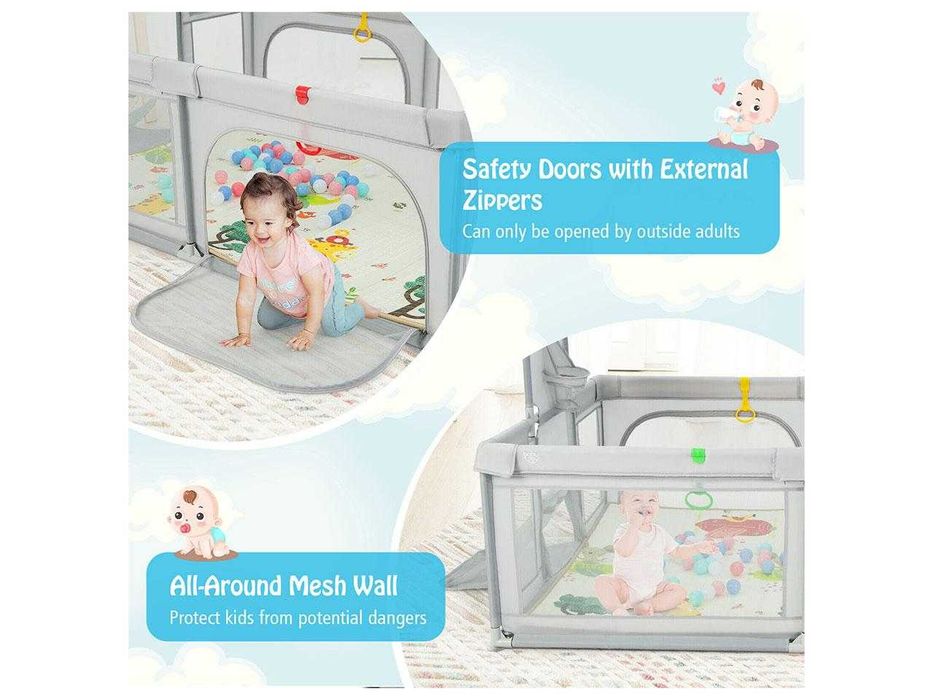 Манеж Costway BB5863HS