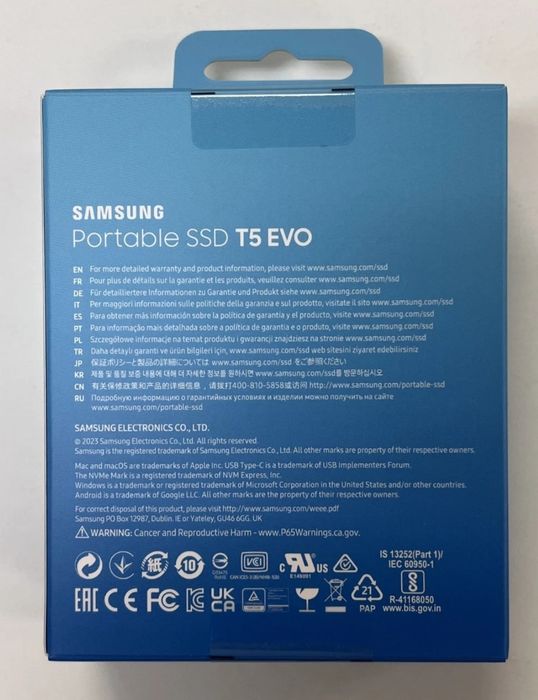 SSD Samsung T5 EVO 4TB