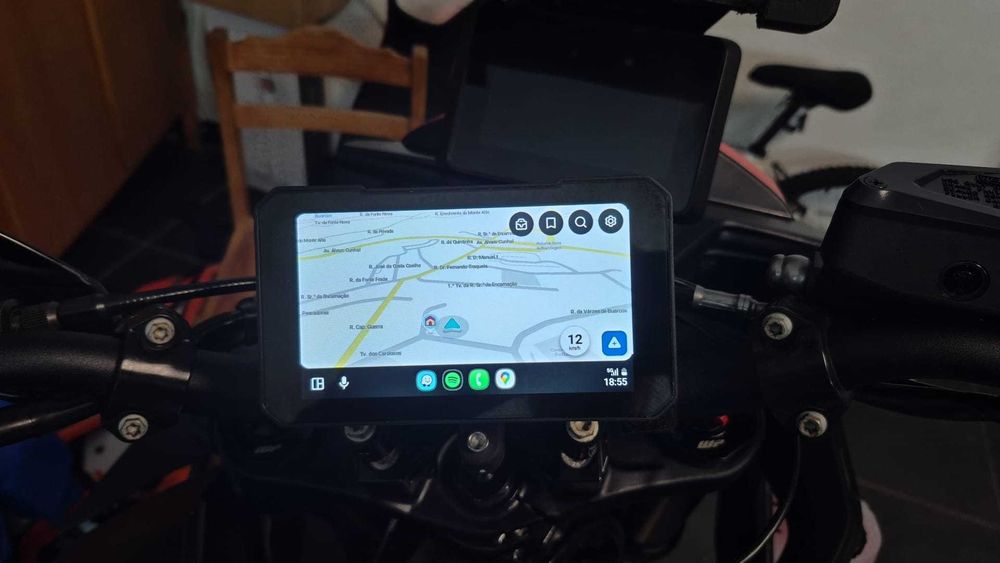 Android Auto/Carplay Mota com TPMS