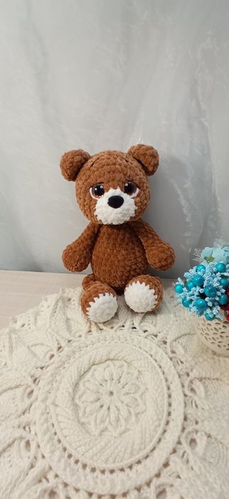 Іграшка м'яка ведмедик