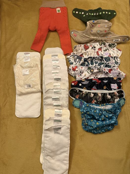 Pieluchy wielorazowe + wklady