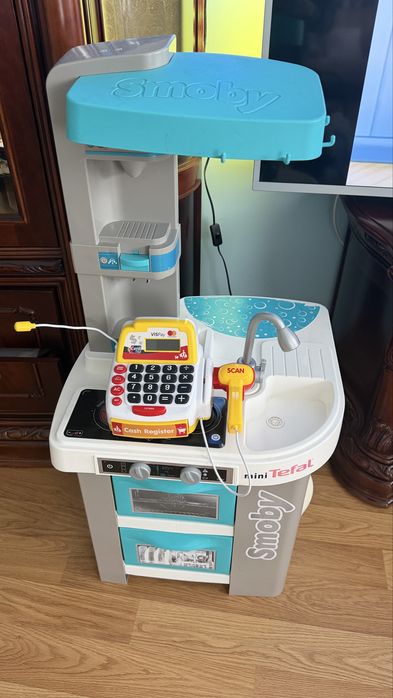 Дитяча кухня Smoby Mini Tefal + каса