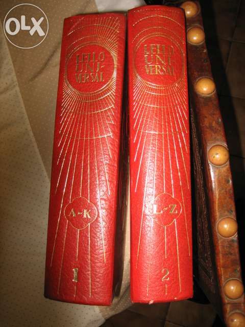 2384 - Enciclopédia " Lello Universal " 2 volumer