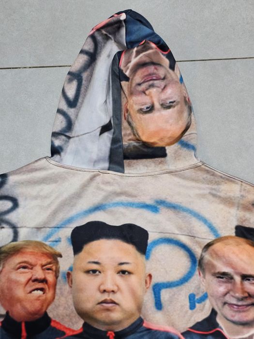 Bluza 3D Trump ,Putin , Kim Jong Un roz. XXL  głowy 3 prezydentów