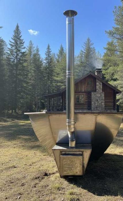 ‼️ КРИШКА У ПОДАРУНОК ‼️ Банний чан на дровах • Карпатский чан/купель