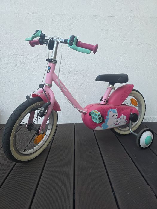 Bicicleta menina 14 polegadas