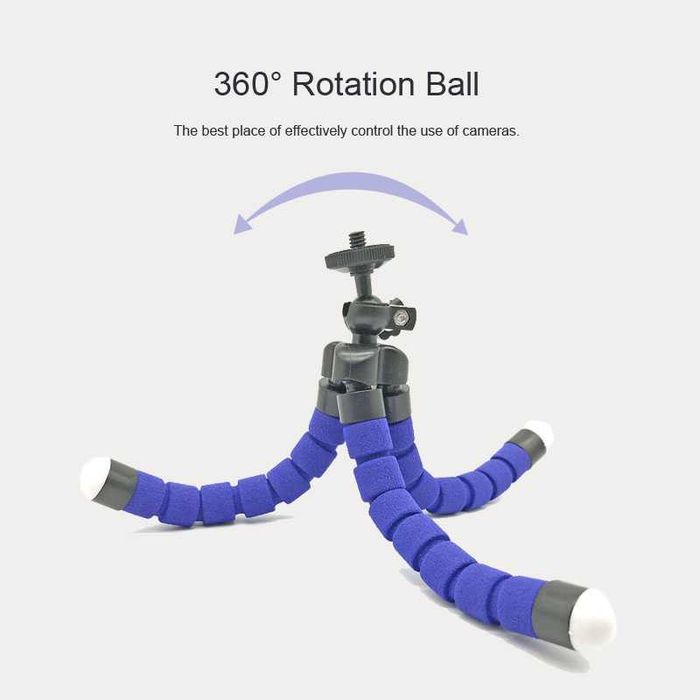 Flexible Tripod for GoPro and iPhone Cameras64284529798786121