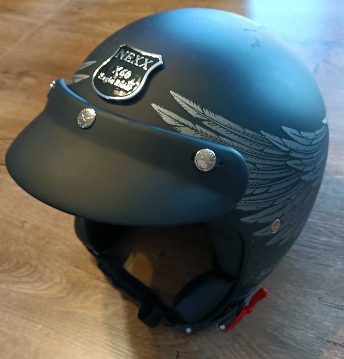 Kask motocyklowy NEXX X60 Eagle Rider + rękawice + pokrowiec