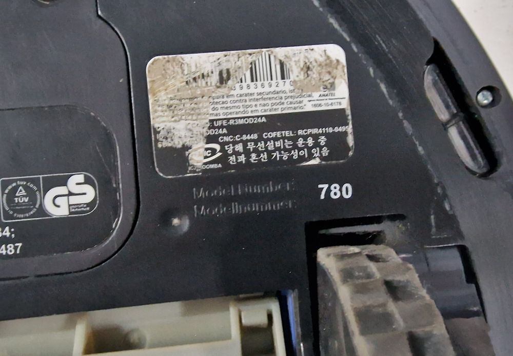 Aspirador irobot 780/650