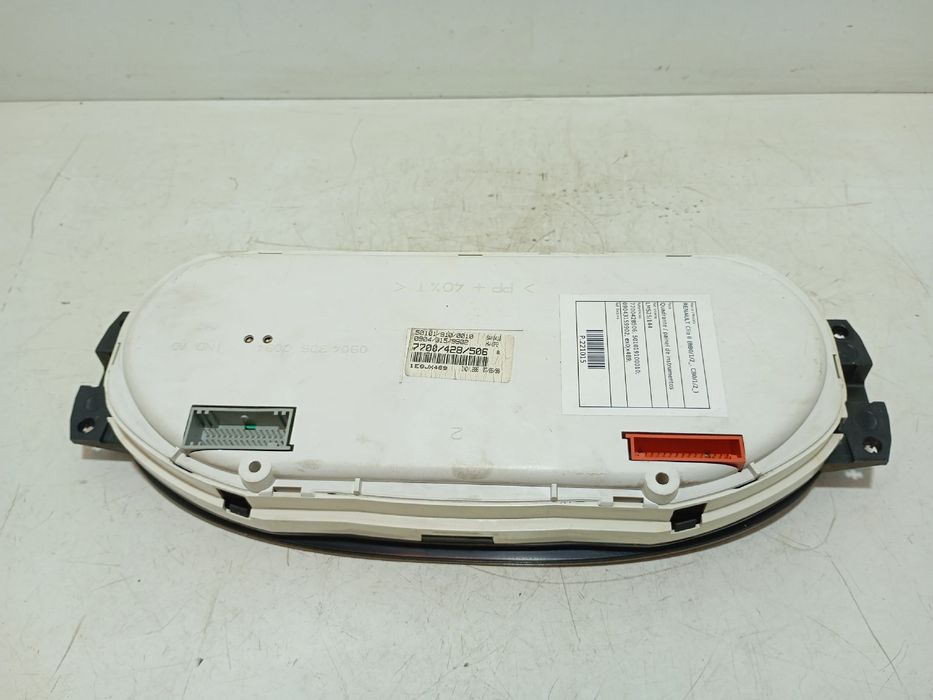 Quadrante / painel de instrumentos RENAULT Clio II (BB0/1/2_, CB0/1/2_