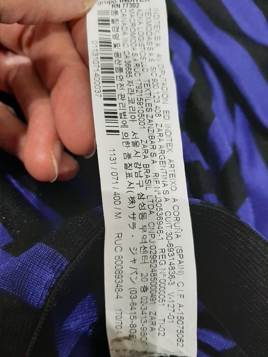 Saia Midi da marca Zara