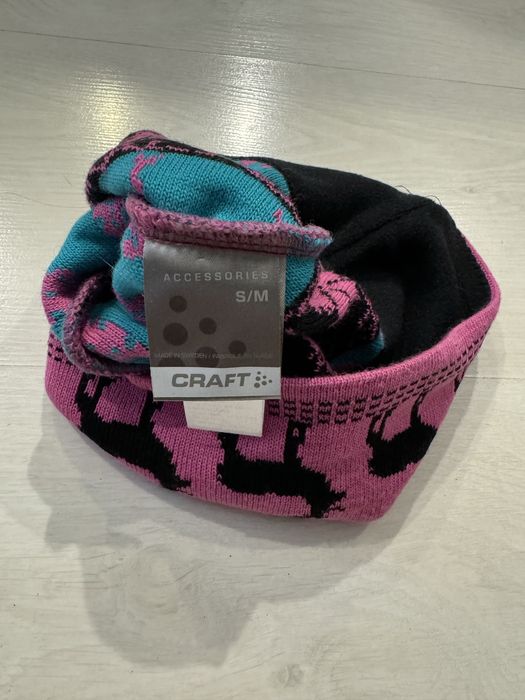 Czapka Craft wełniana wełna wool rozmiar S/M