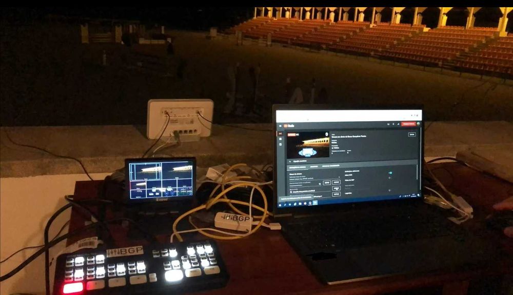 Livestreaming - transmissão de eventos