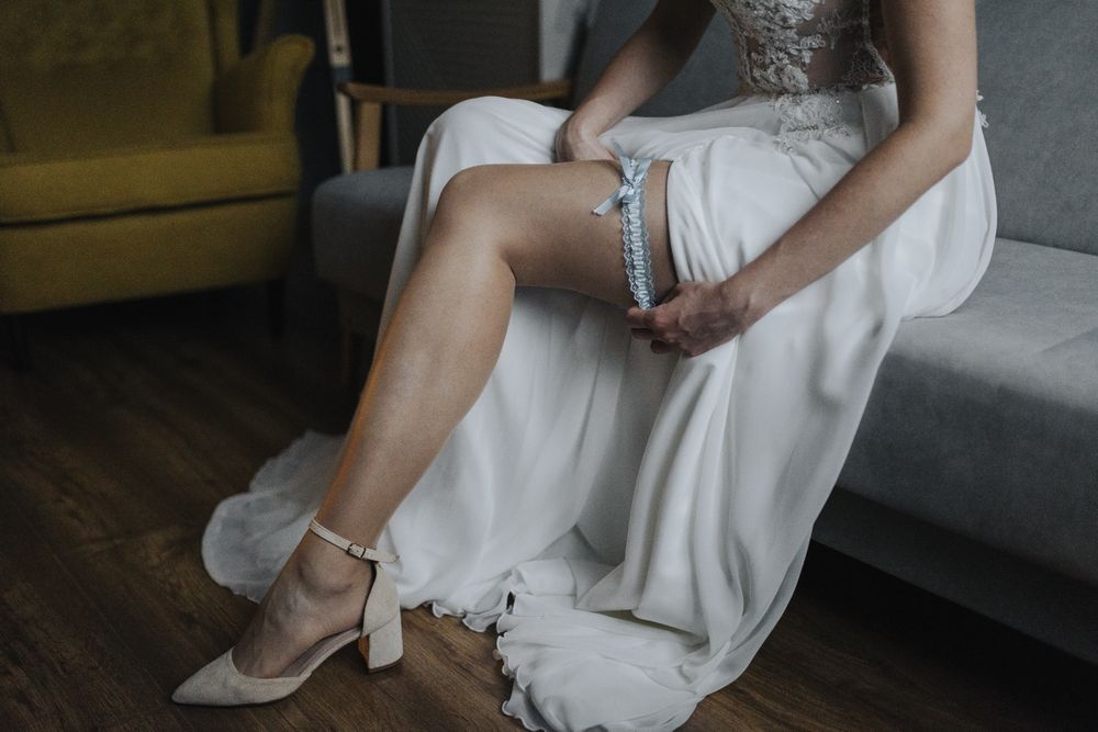 Suknia ślubna ivory M długa 180cm+6cm dla wysokich kobiet, możliwość skrócenia