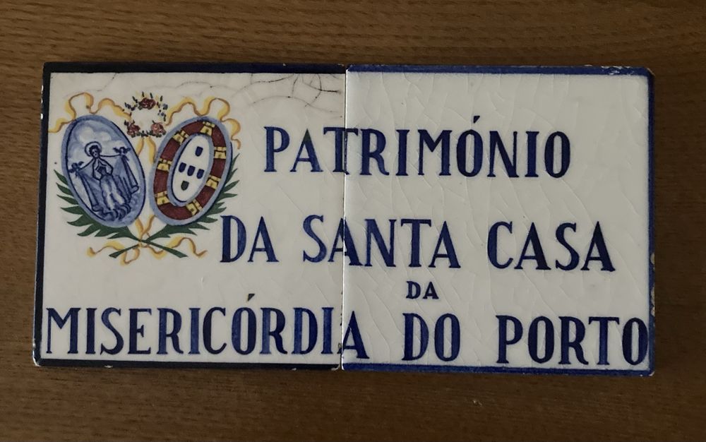 Par de azulejos Carvalhinho-Santa Casa da Misericórdia do Porto