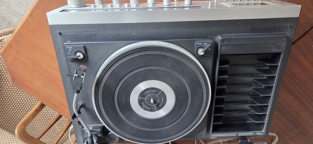 Sistema de som vintage