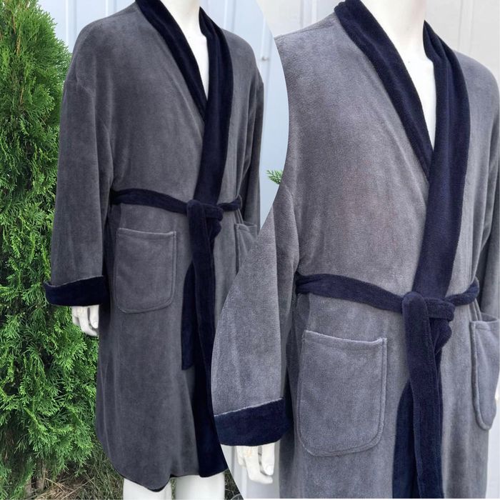 Мужской теплый халат