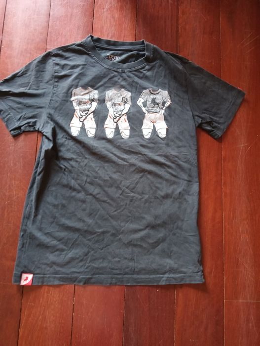 T-shirt preta confortável