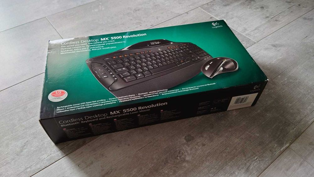 Logitech Cordless Desktop MX 5500 Revolution