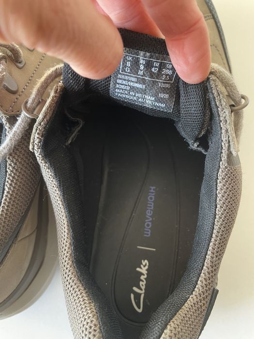 Clarks Wave 2.0 Vibe waterproof кросівки p. 42 оригінал
