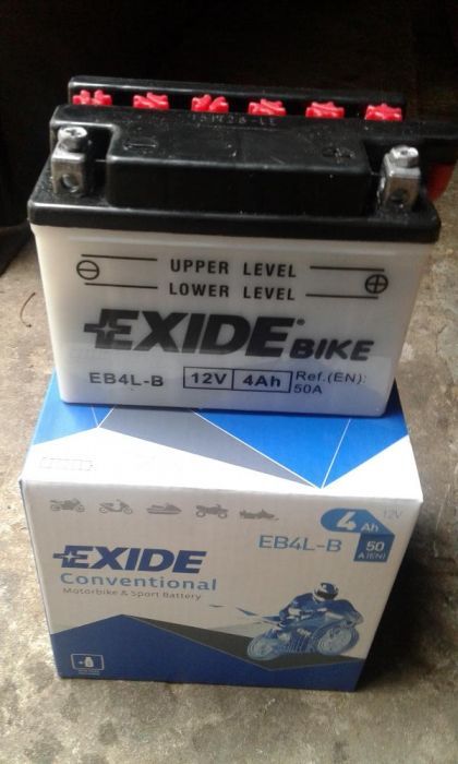 Акумулятор НОВИЙ на скутер для скутера 12в 4А HONDA Пежо Вайпер