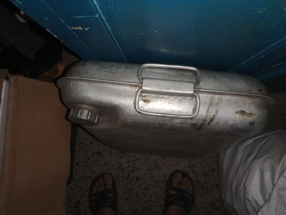 Канистра горизонтальная алюминий