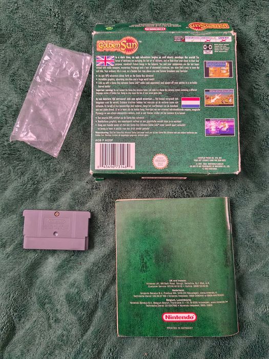Golden Sun GBA BOX