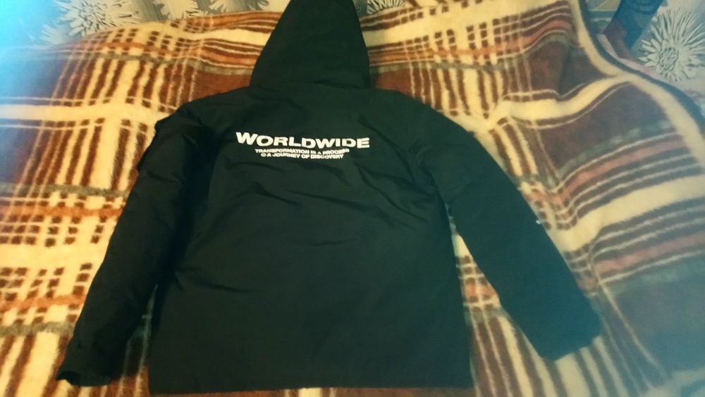 Kurka zimowa black quad rozmiar L