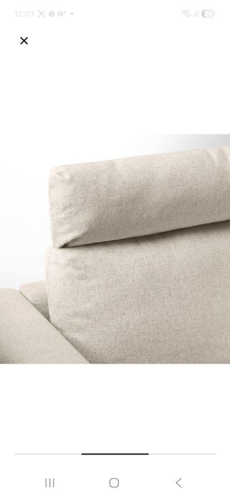 Apoio de cabeça (sofá vimle)