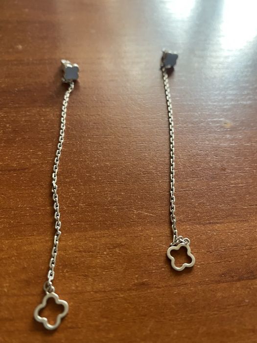 Серебряные Серьги Van Cleef