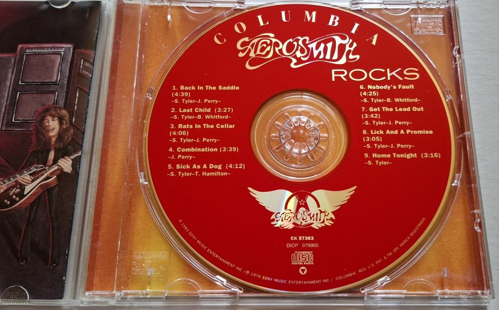 Płyta CD AEROSMITH - Rocks / 1993 USA