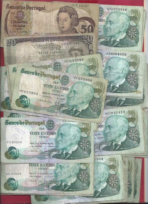 Notas Portuguesas Republica  57 Notas