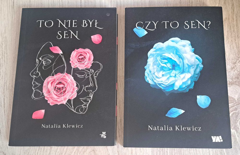 2x Natalia Klewicz To nie był sen + Czy to sen  DUŻY FORMAT     bdb