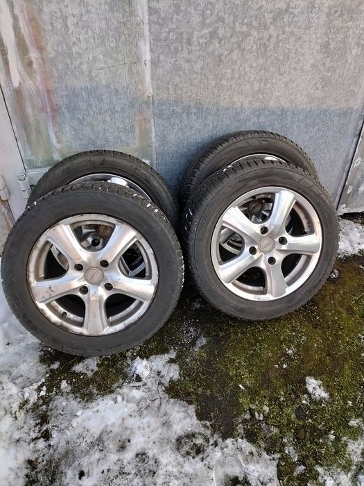 Alufelgi z oponami zimowymi