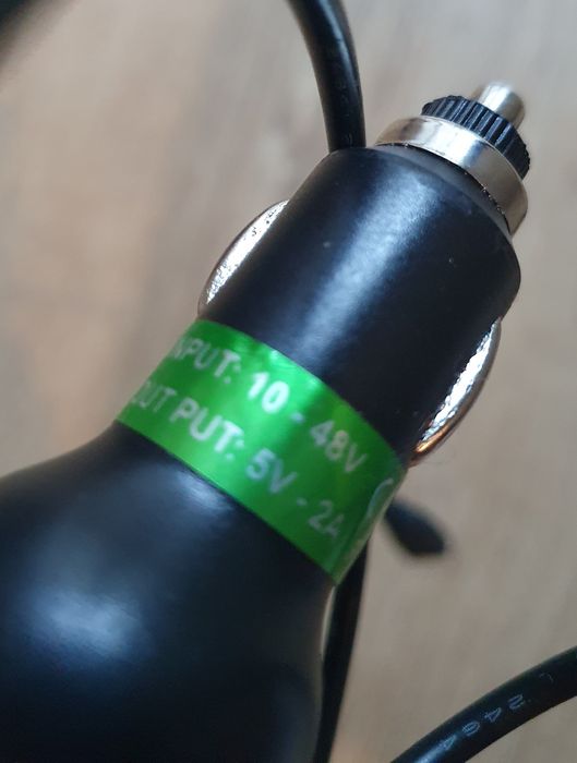 Carregador isqueiro usb 2A