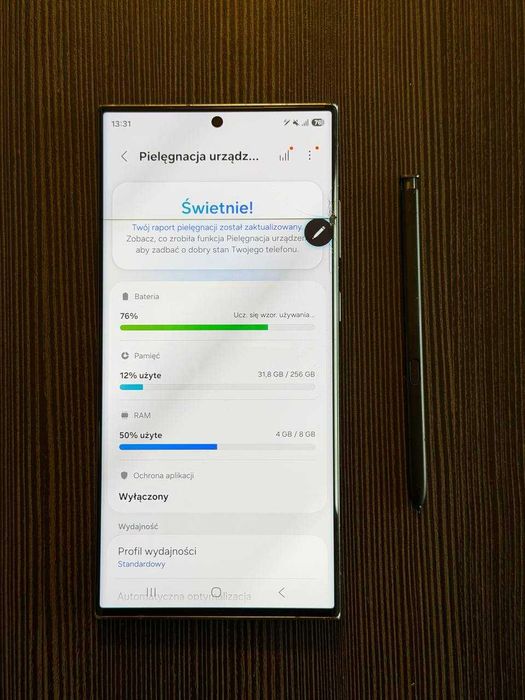 Samsung Galaxy S23 Ultra + S-Pen | 100% Sprawny Funkcjonalnie