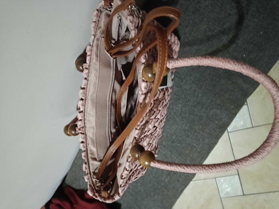 Torebka pleciona wiosna/lato nowa