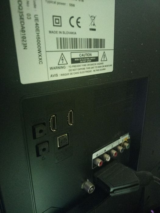 Tv samsung 40" em otimo estado (não é smart)