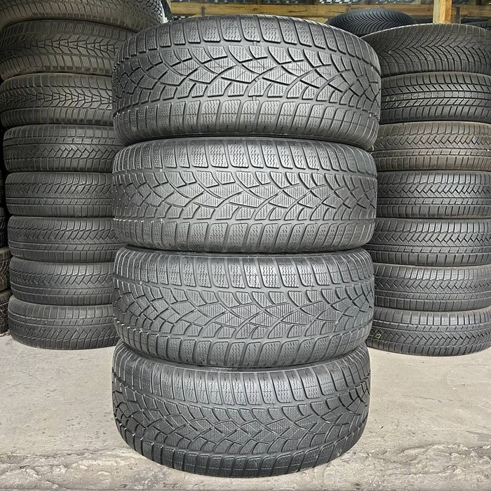 Склад шин 245/45 R19 Dunlop Sp Winter Sport 3D RunFlat європейські шини бу протектор 7 мм 4 шт