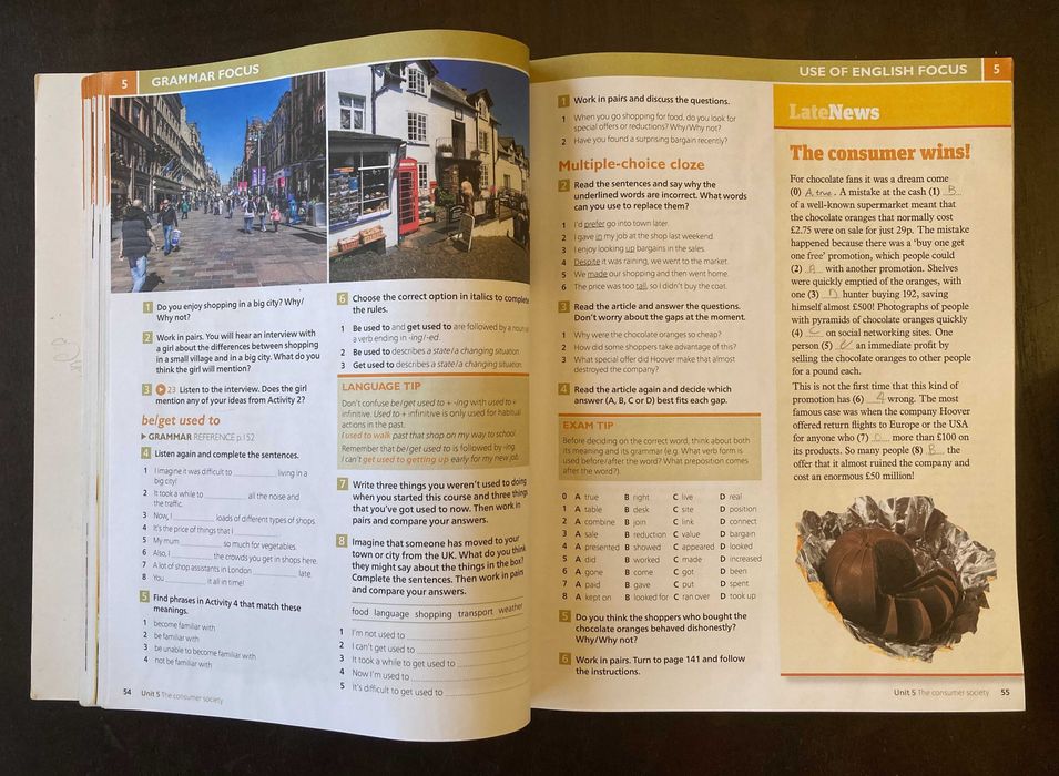 Livro de Inglês - GOLD B1+Pre-First