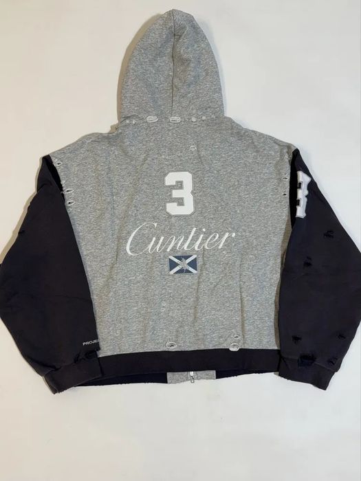 Зип худи Project G/R Grailz project Cuntier M L vetements balenciaga