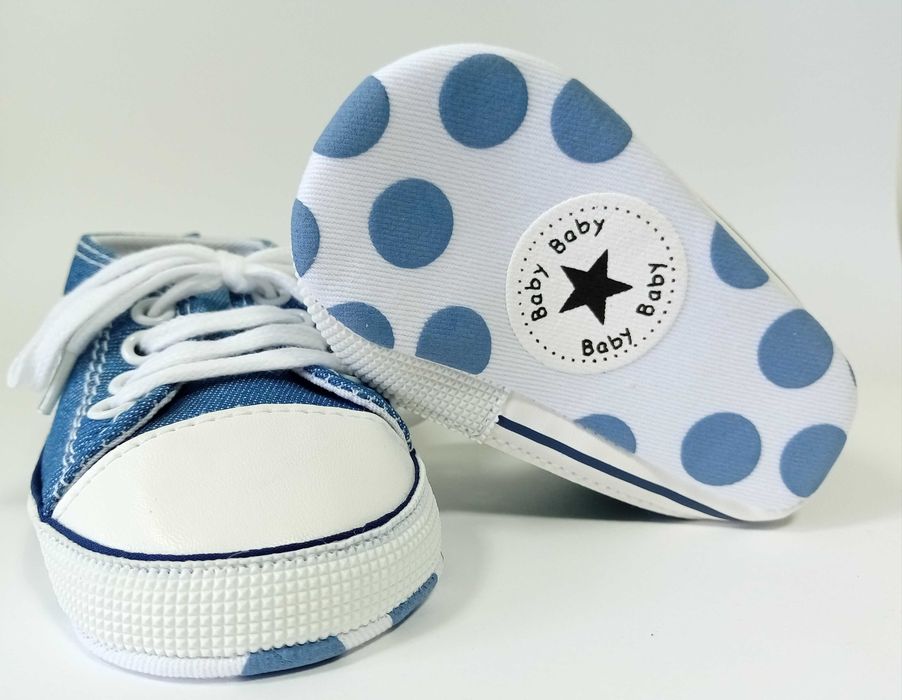 Ténis bebé novos - tamanho 11 - cor ganga